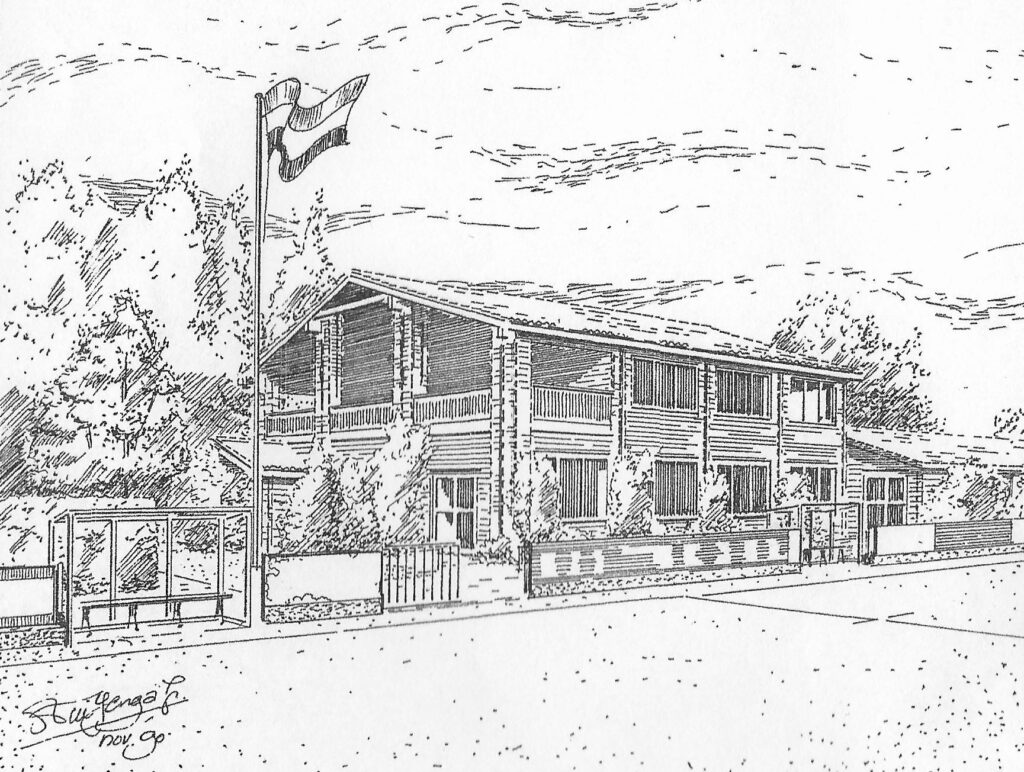 Home 1 clubhuis tekening Talo